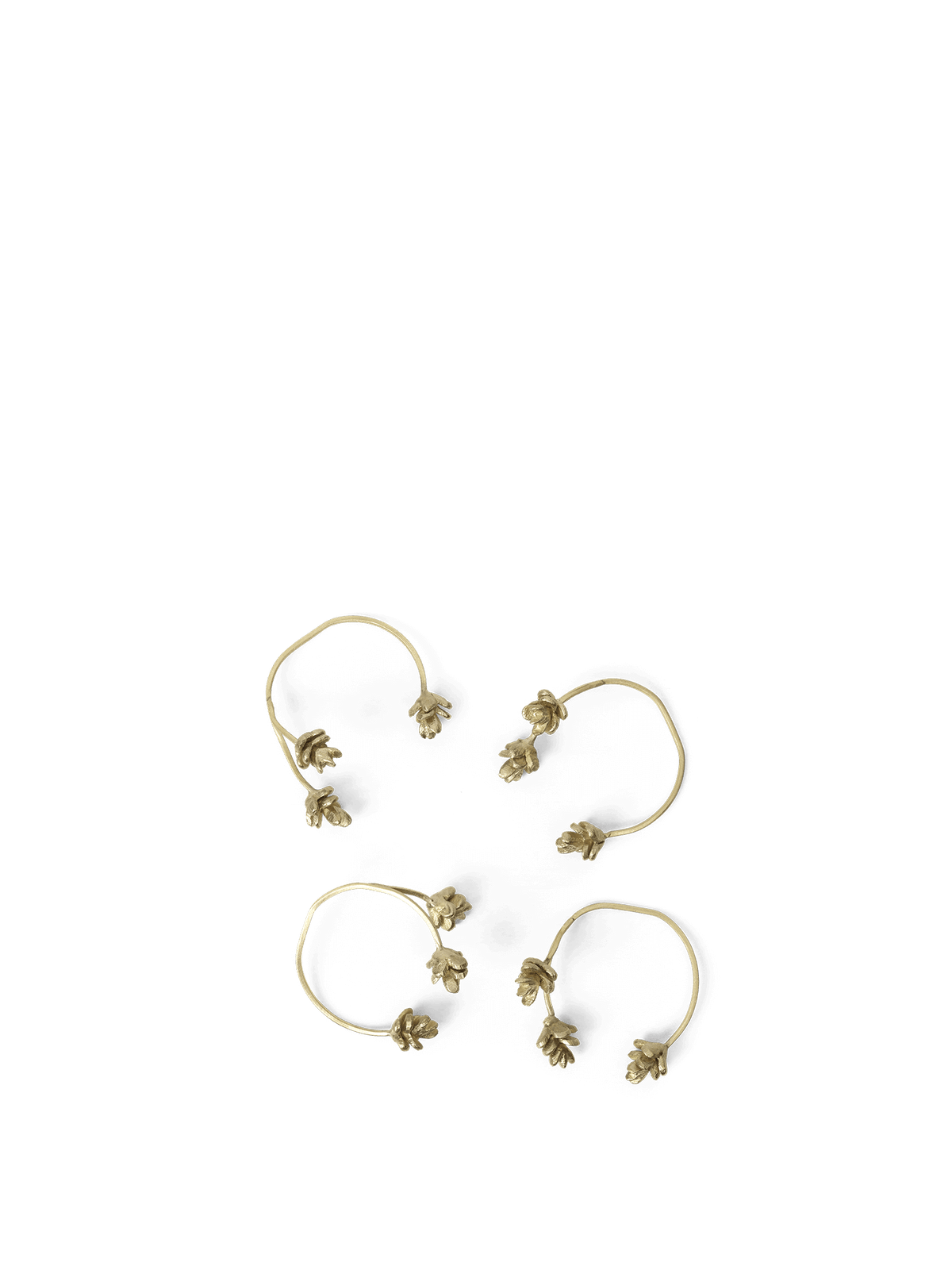 Servilleteros Forest · Ferm Living · Brass