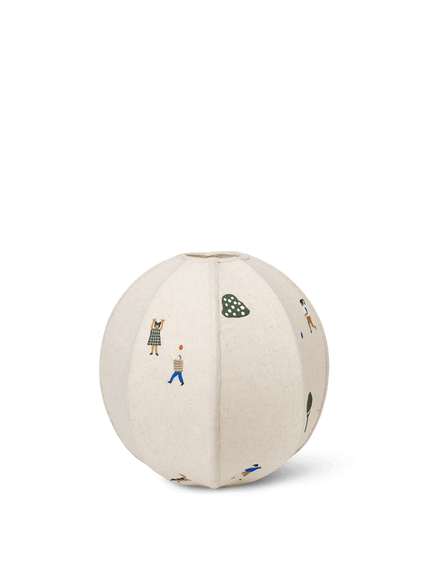 Pantalla textil bordada The Park · Ferm Living