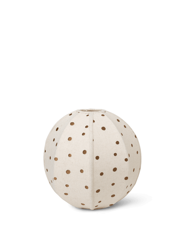 Pantalla textil bordada Dots · Ferm Living