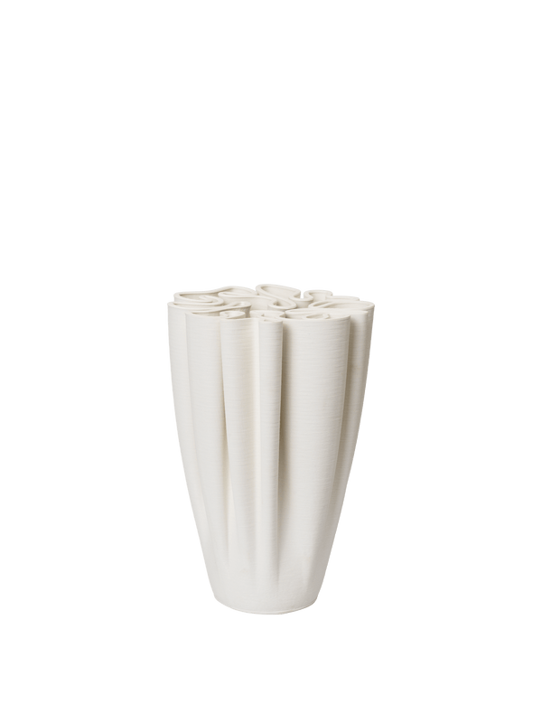 Vase Dedali · Ferm Living Off-White · H25