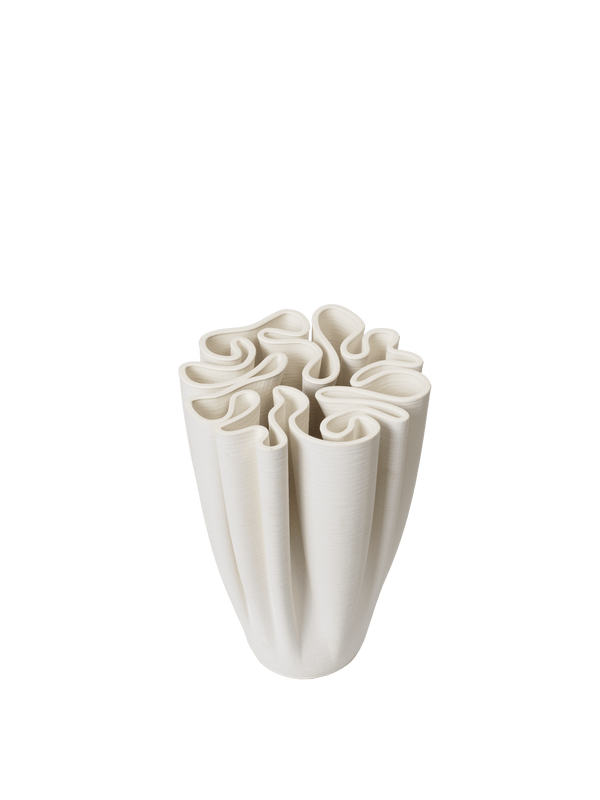 Vase Dedali · Ferm Living Off-White · H25