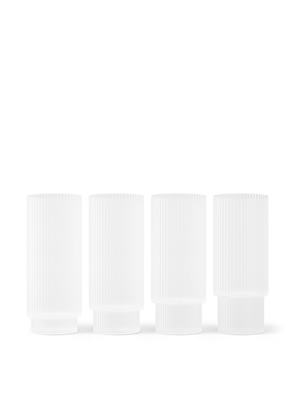 Vasos altos Ripple de Ferm Living