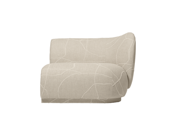 Módulo sofá Rico reposabrazos derecho Can Lis · Ferm Living
