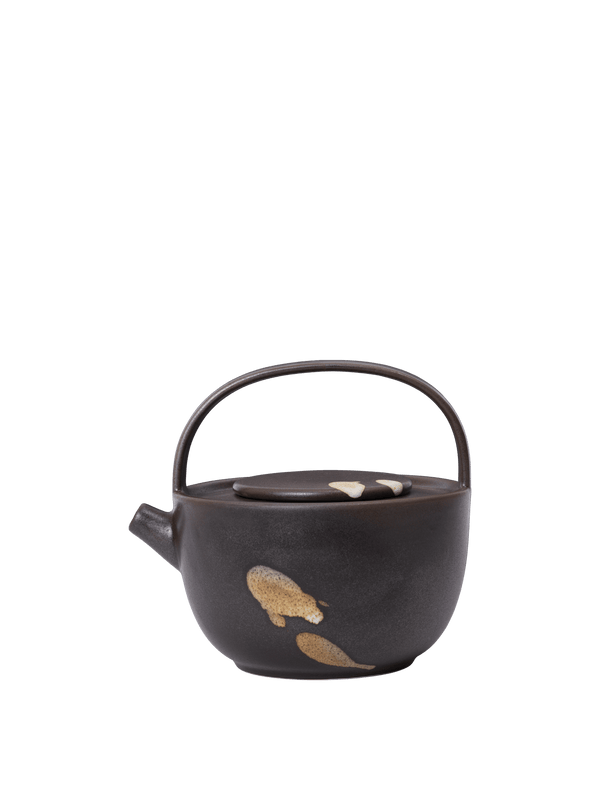Tetera Koyo marrón oscuro/Buff · Ferm Living