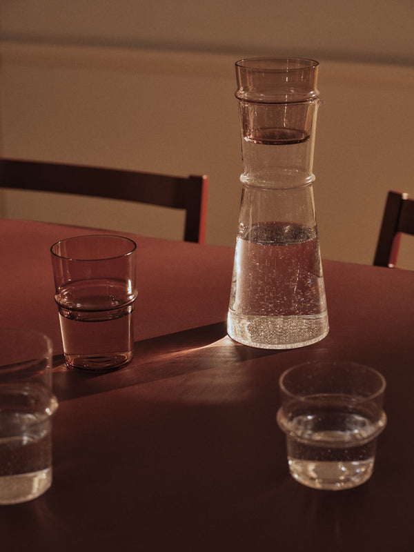 Jarra Boya transparente con burbujas · Ferm Living