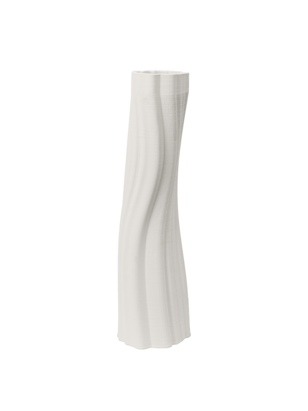 Jarrón de suelo Rylith blanco roto · Ferm Living