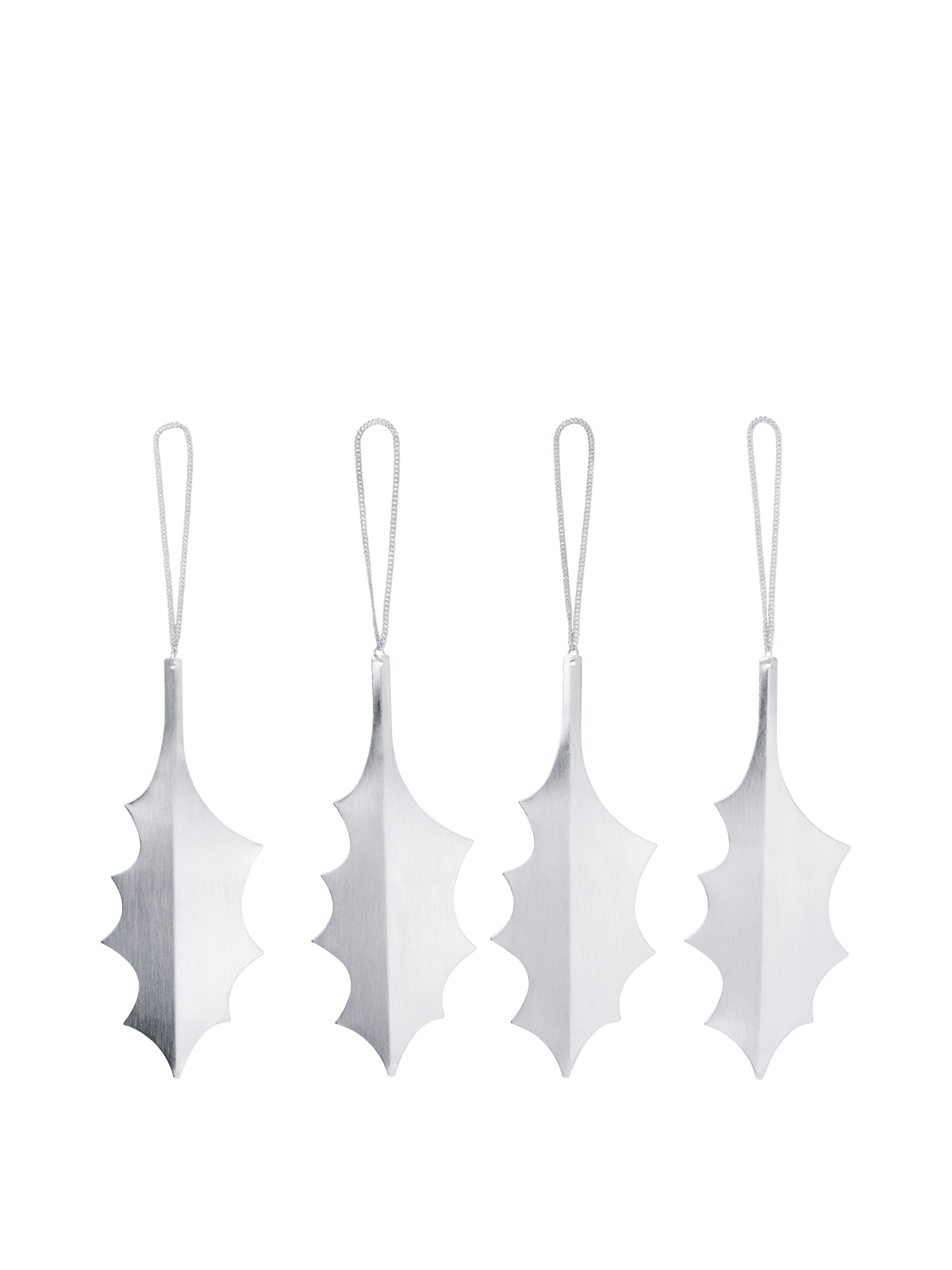 Adornos Holly Leaf · Ferm Living · Silver