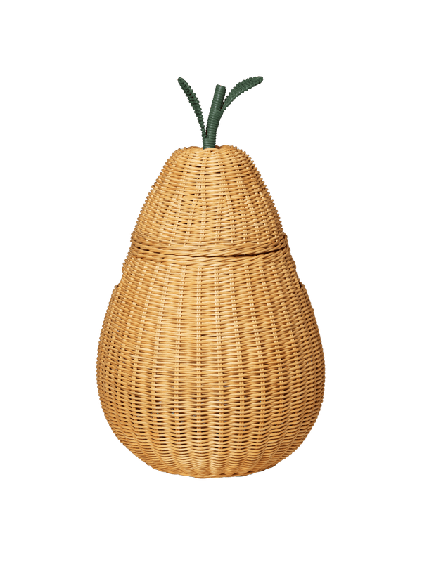 Cesta trenzada Pear S natural · Ferm Living