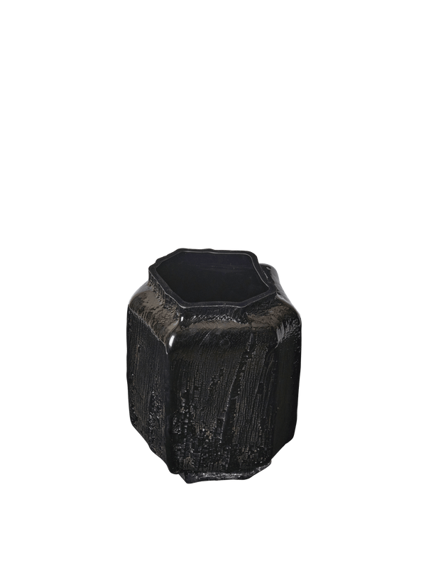Vaso Mokuri · Ferm Living Black · H25
