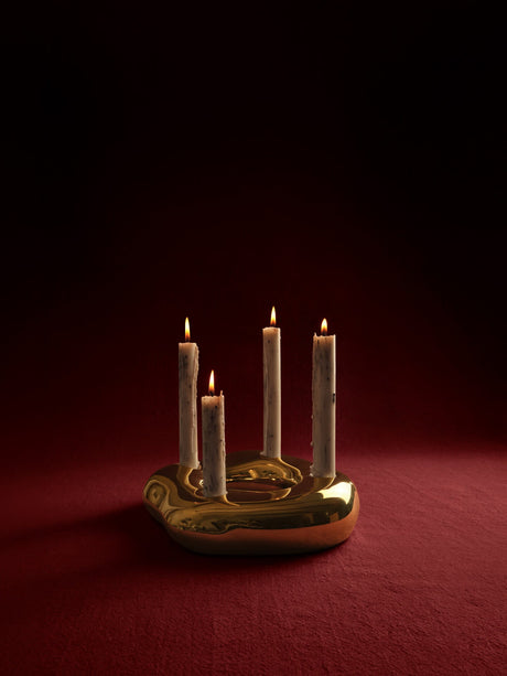 Portavelas de anillo Bellure · Ferm Living · ambiente