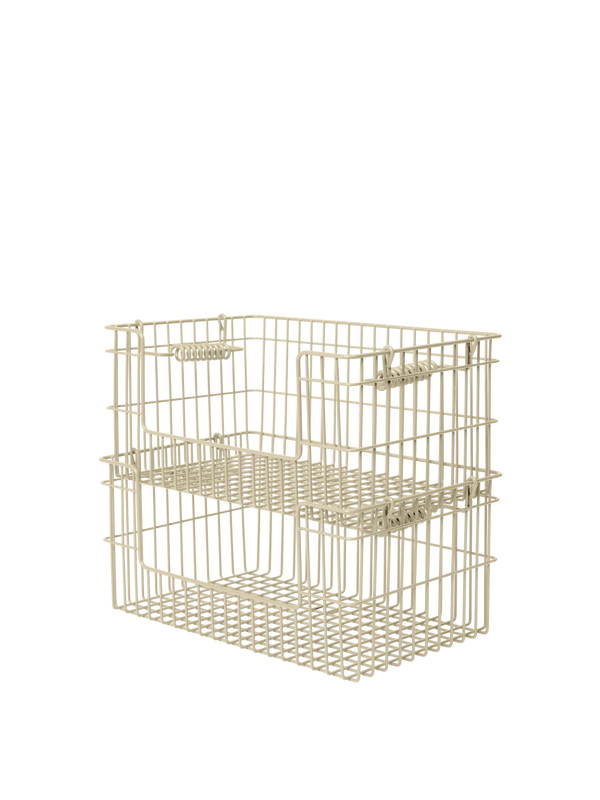 Cesta apilable abierta Cala de Ferm Living