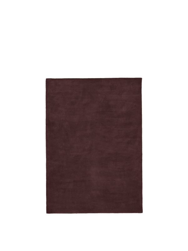 Tapis tufting Stille pécan foncé · Ferm Living · vue 2
