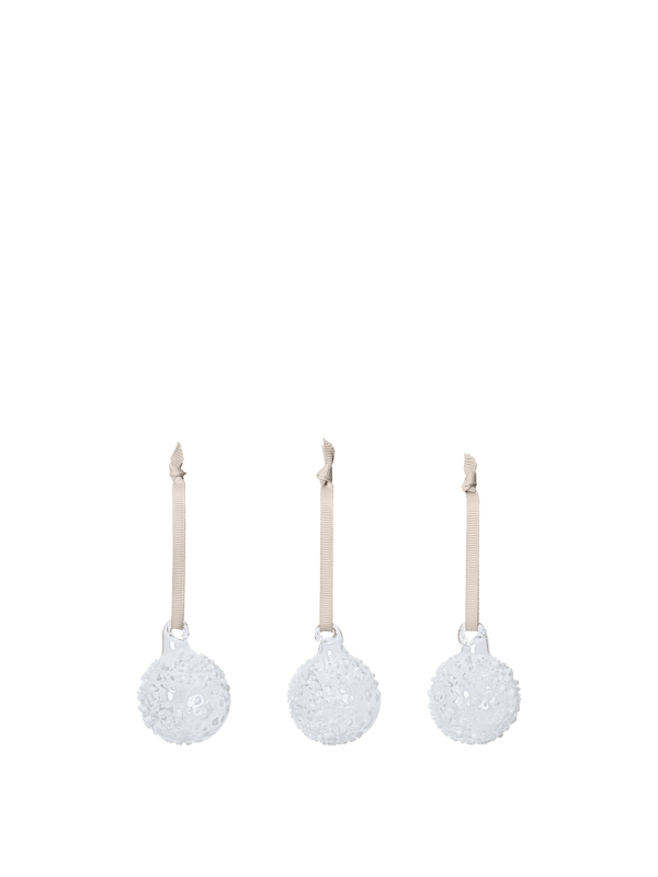 Bolas de cristal Flurry · Ferm Living · Small White