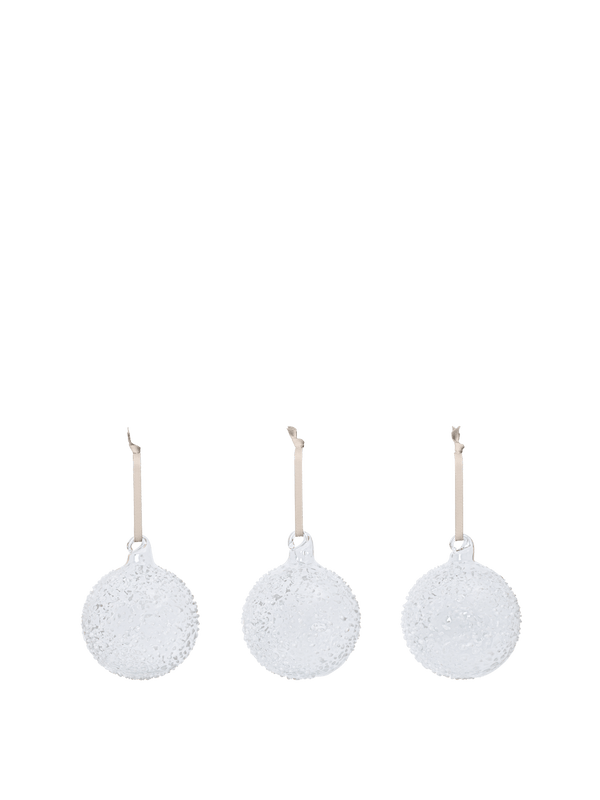 Bolas de cristal Flurry · Ferm Living · Medium White