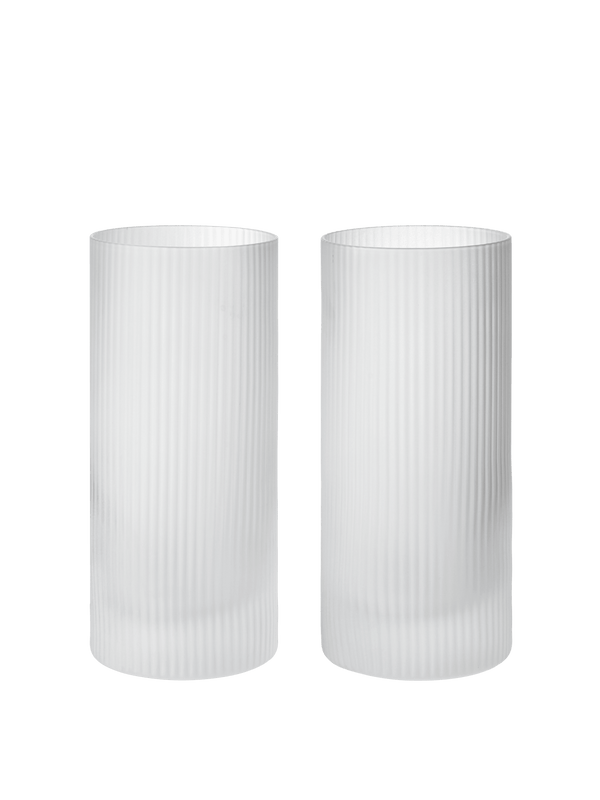 Vasos highball Ripple de Ferm Living