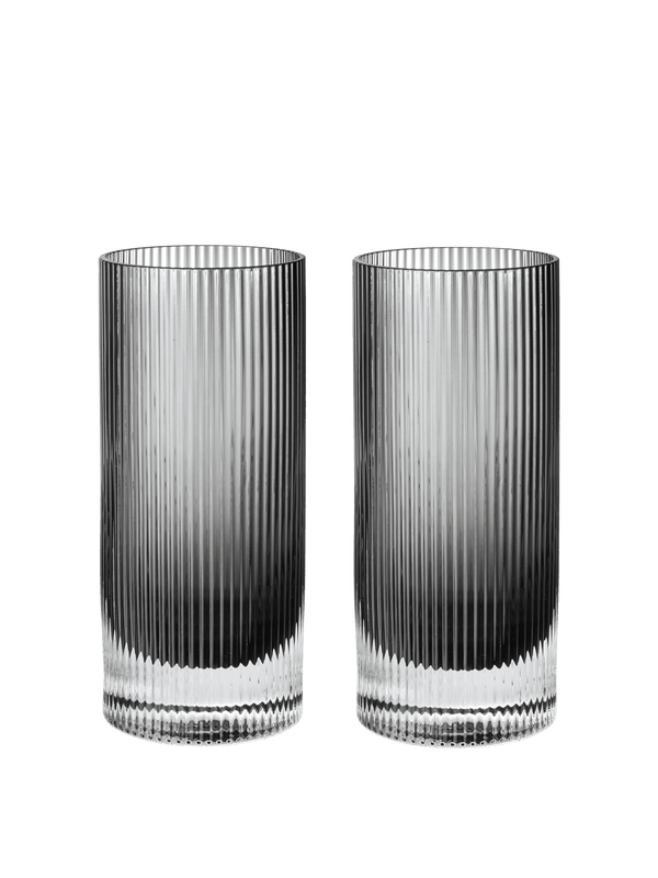 Vasos highball Ripple de Ferm Living