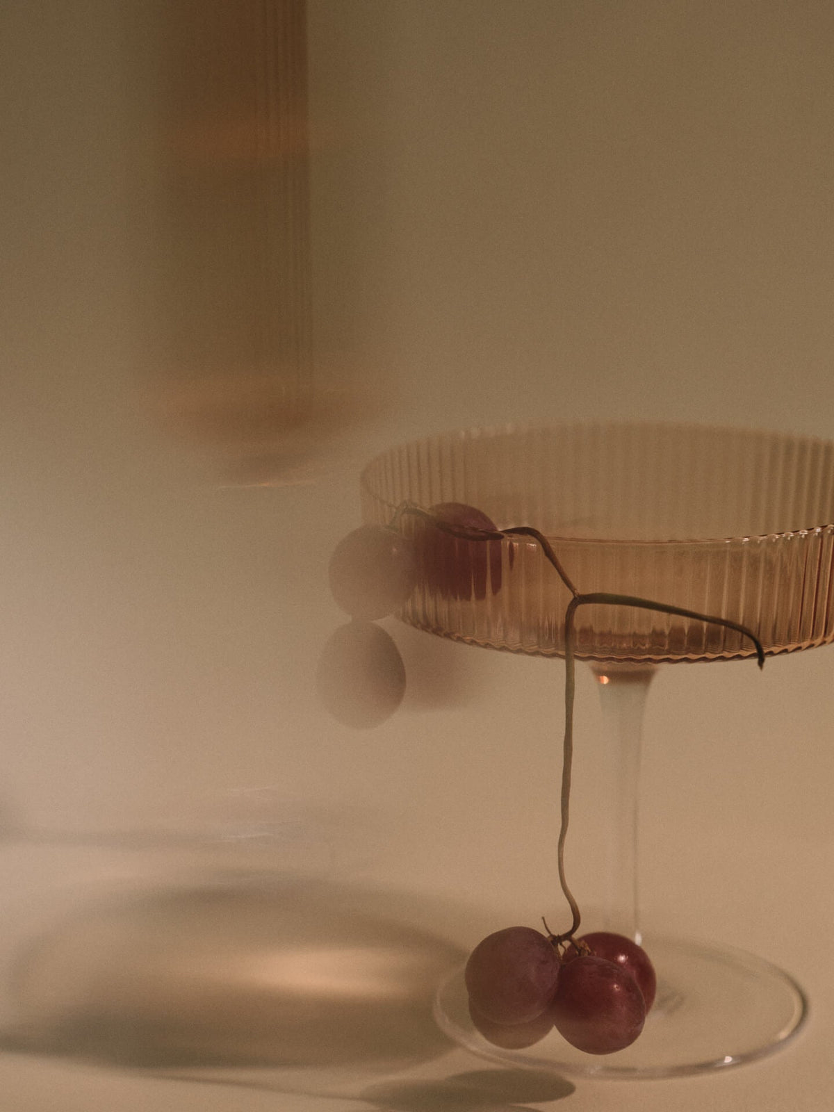 Copas de champán coupe Ripple de Ferm Living