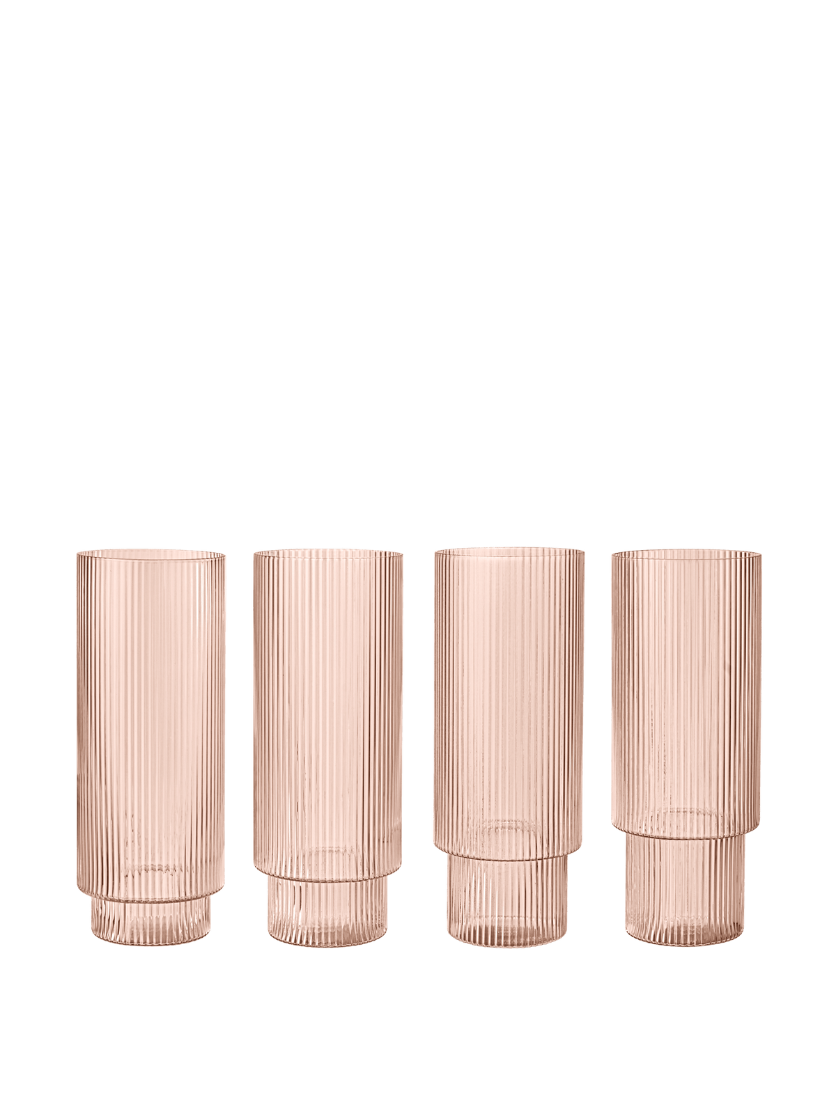 Vasos altos Ripple de Ferm Living