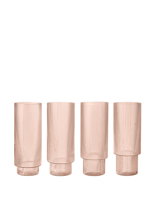 Vasos altos Ripple de Ferm Living