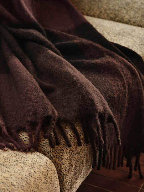 Manta de mohair Blur · Ferm Living