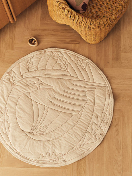 Alfombra de juego para bebé Swan de Ferm Living