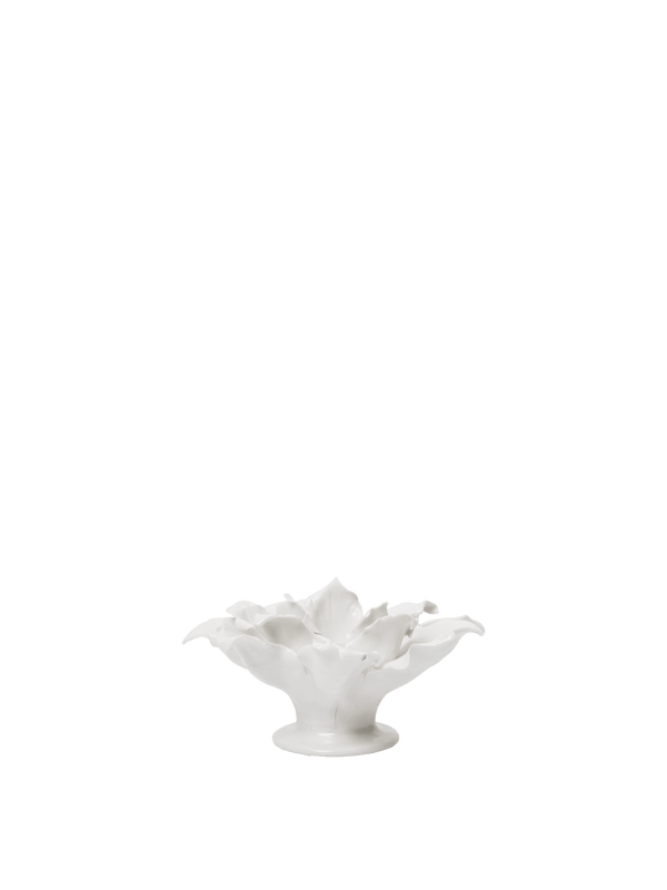 Portavelas Holly Leaf · Ferm Living · Off-White