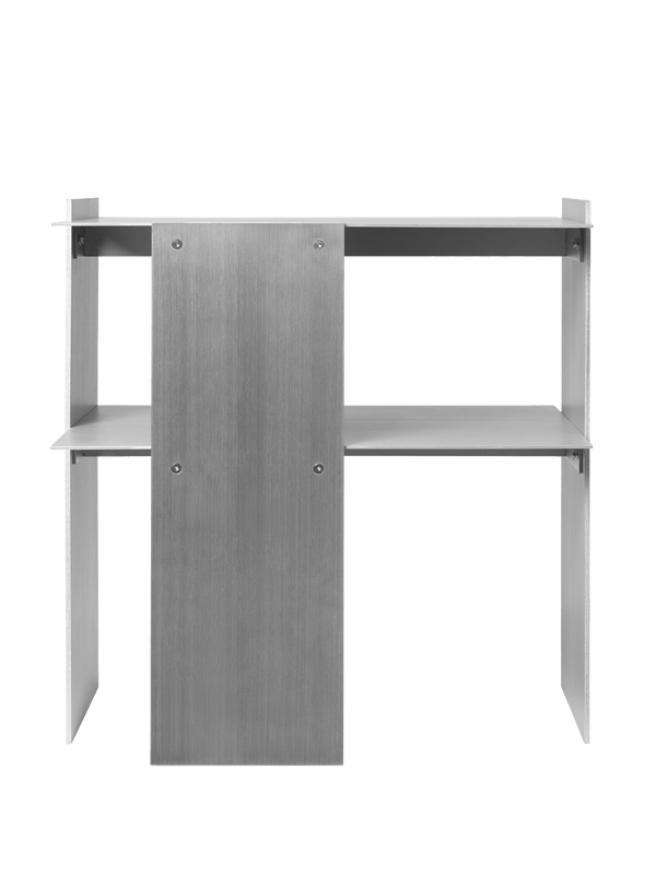 Mesa de apoio Lager alumínio · Ferm Living