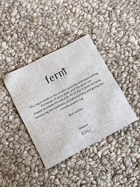 Alfombra de bucle Shade de Ferm Living