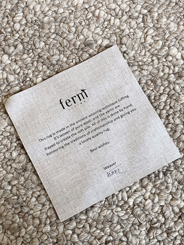 Alfombra de bucle Shade de Ferm Living