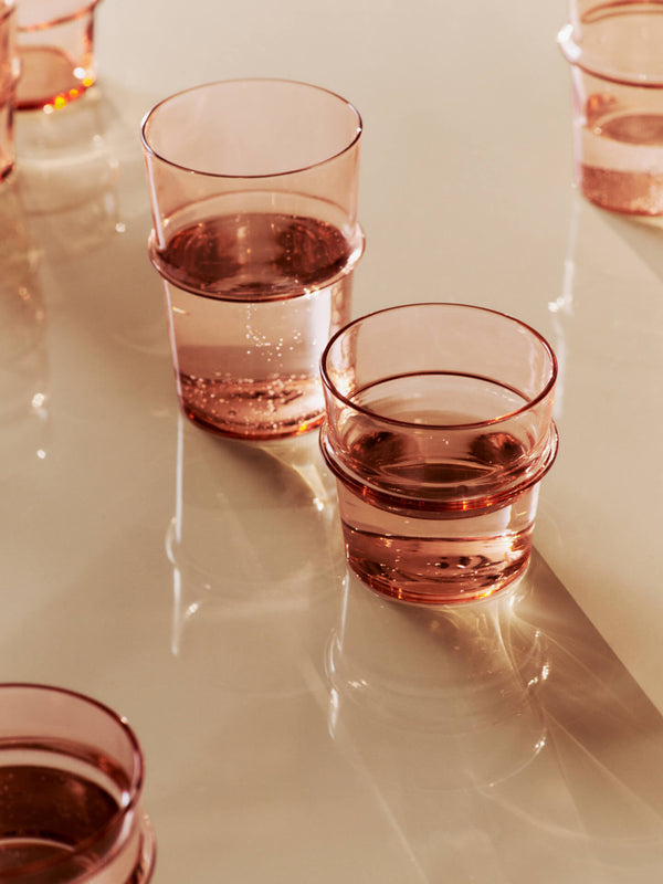 Vasos bajos Boya de Ferm Living