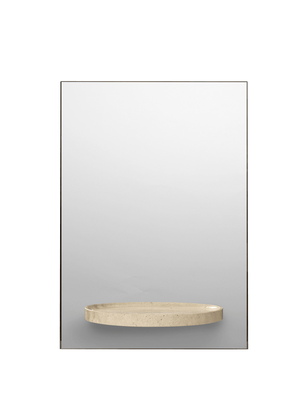 Espejo Symmetry travertino · Ferm Living · vista 2