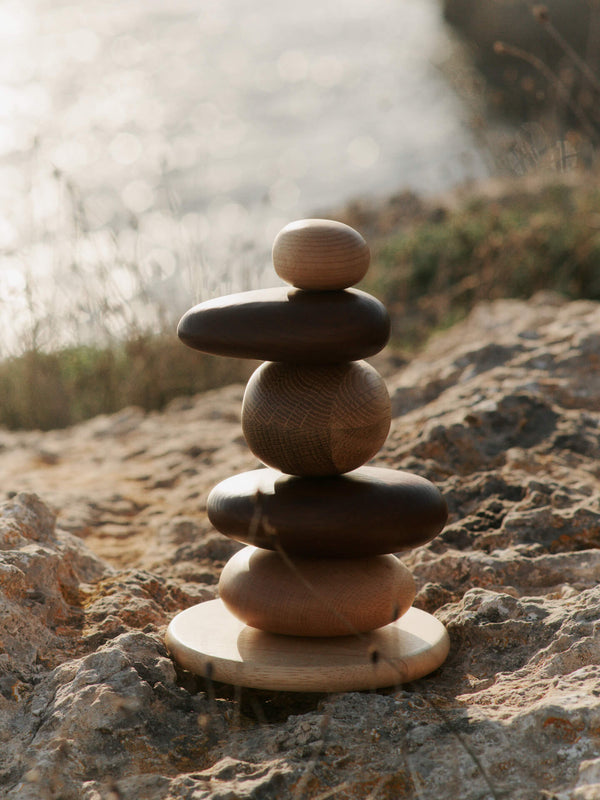 Stacking blocks Pebble · Ferm Living