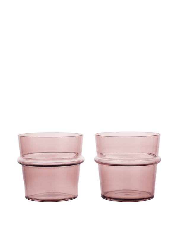 Vasos bajos Boya de Ferm Living
