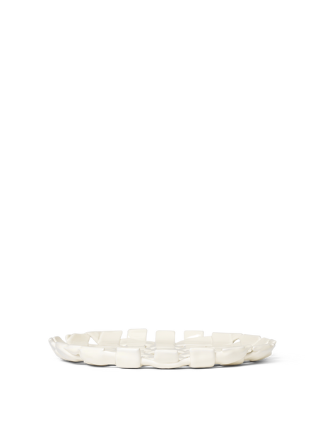 Fuente Plait blanco roto · Ferm Living · vista 2