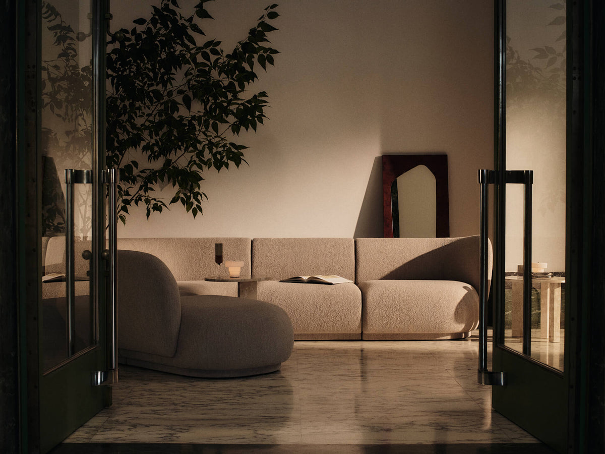 Módulo de sofá central Rico de Ferm Living