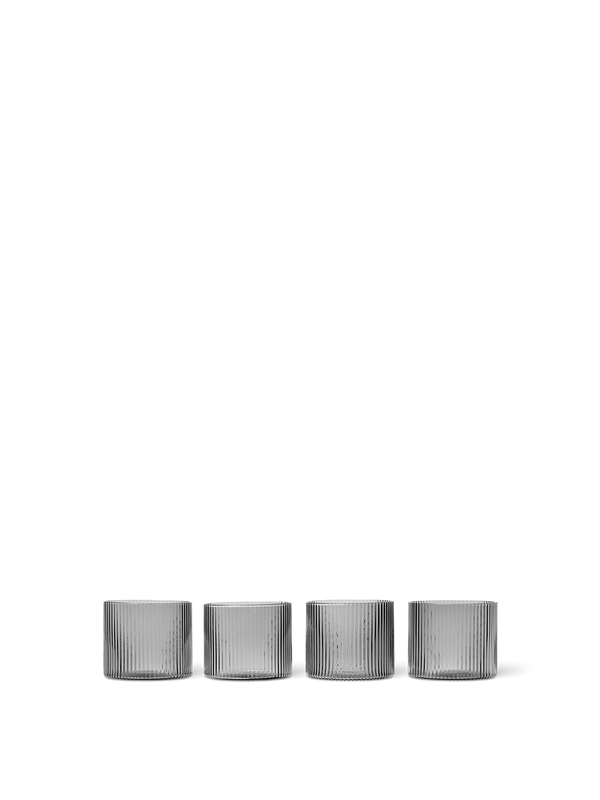 Vasos bajos Ripple de Ferm Living