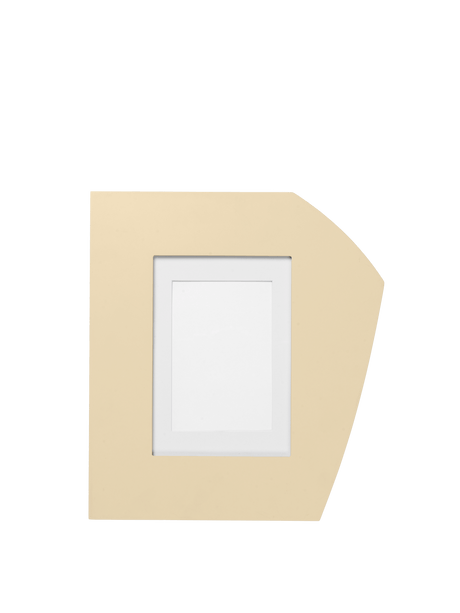 Marco con almacenaje Decoupe A5 beige suave · Ferm Living · vista 2