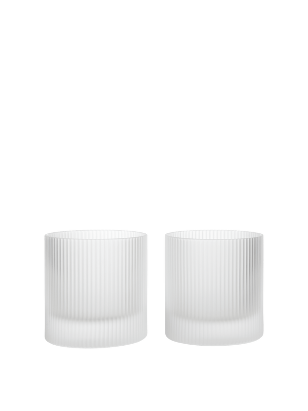 Vasos Ripple Tumbler de Ferm Living