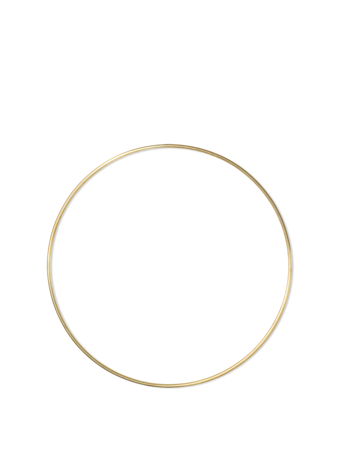 Aro decorativo Deco Frame Ring latón · Ferm Living · Ø65