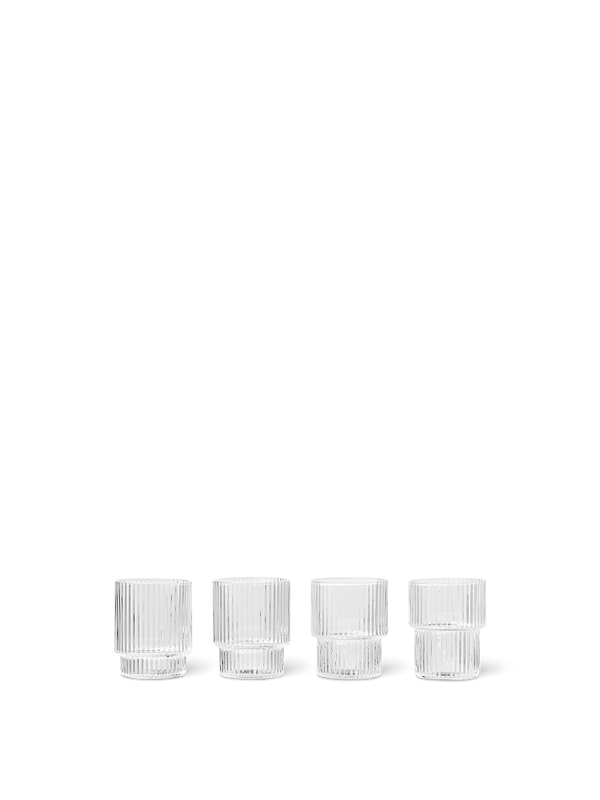Vasos pequeños Ripple de Ferm Living
