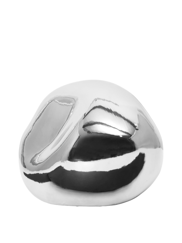 Pieza decorativa Bellure · Ferm Living · Round Silver