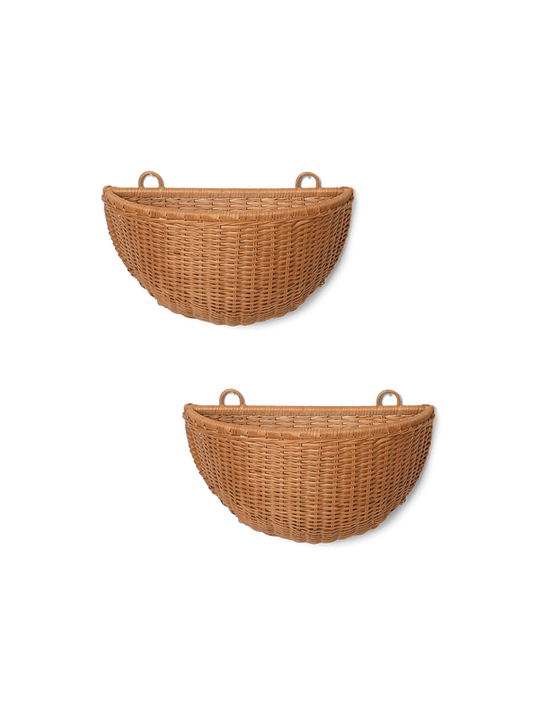 Bolsillos de pared trenzados Braided de Ferm Living