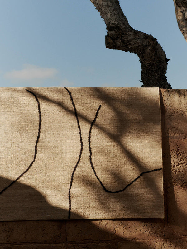 Alfombra de yute Gesso de Ferm Living