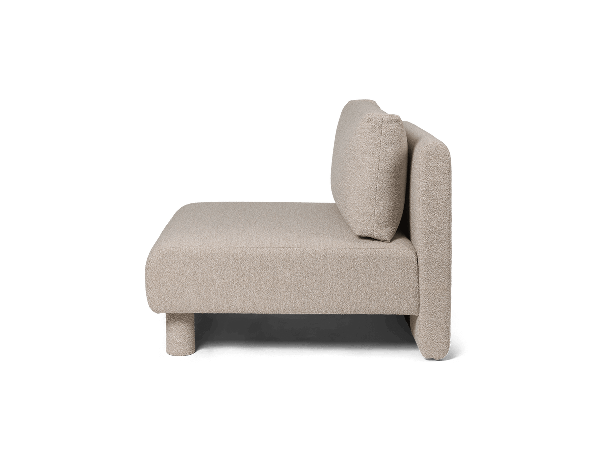 Módulo sofá Dase central Soft Bouclé · Ferm Living