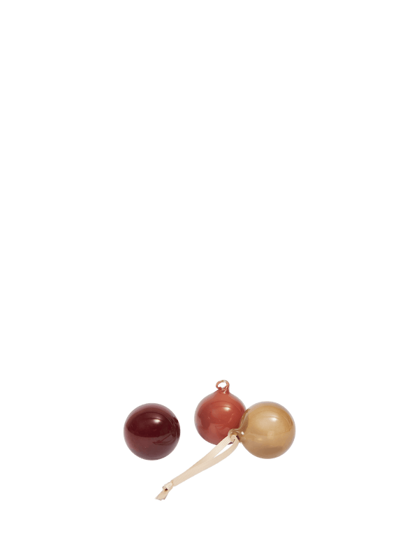 Bolas de cristal Glass · Ferm Living · Small Roseate Opaque