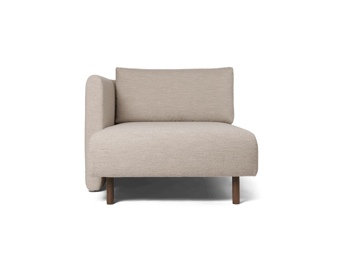 Módulo sofá Dase chaise longue izquierda Soft Bouclé · Ferm Living