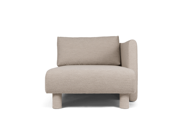 Módulo chaise longue derecho Dase de Ferm Living