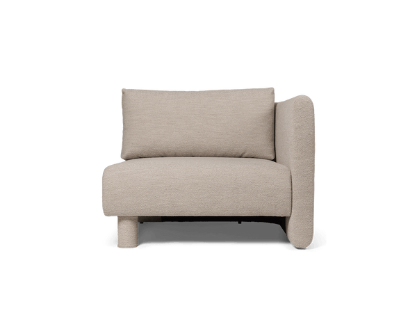 Módulo sofá Dase reposabrazos derecho Soft Bouclé · Ferm Living