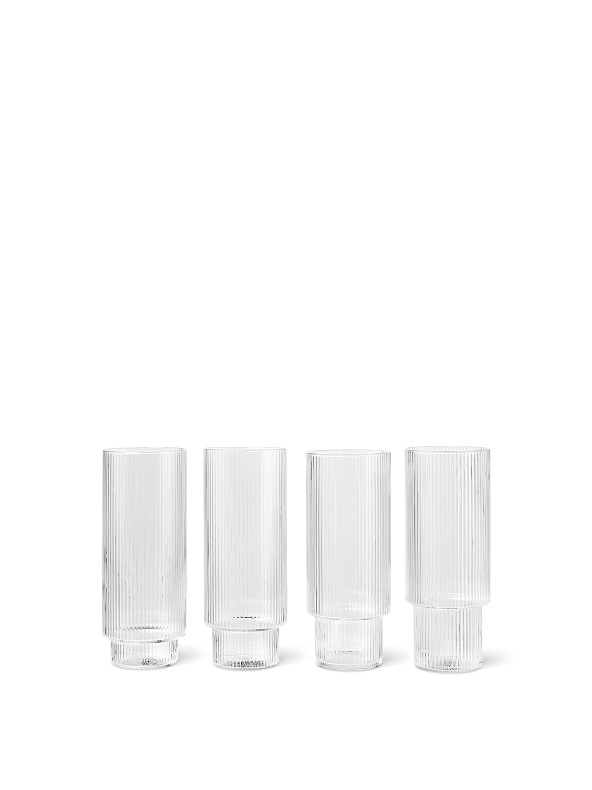 Vasos altos Ripple de Ferm Living