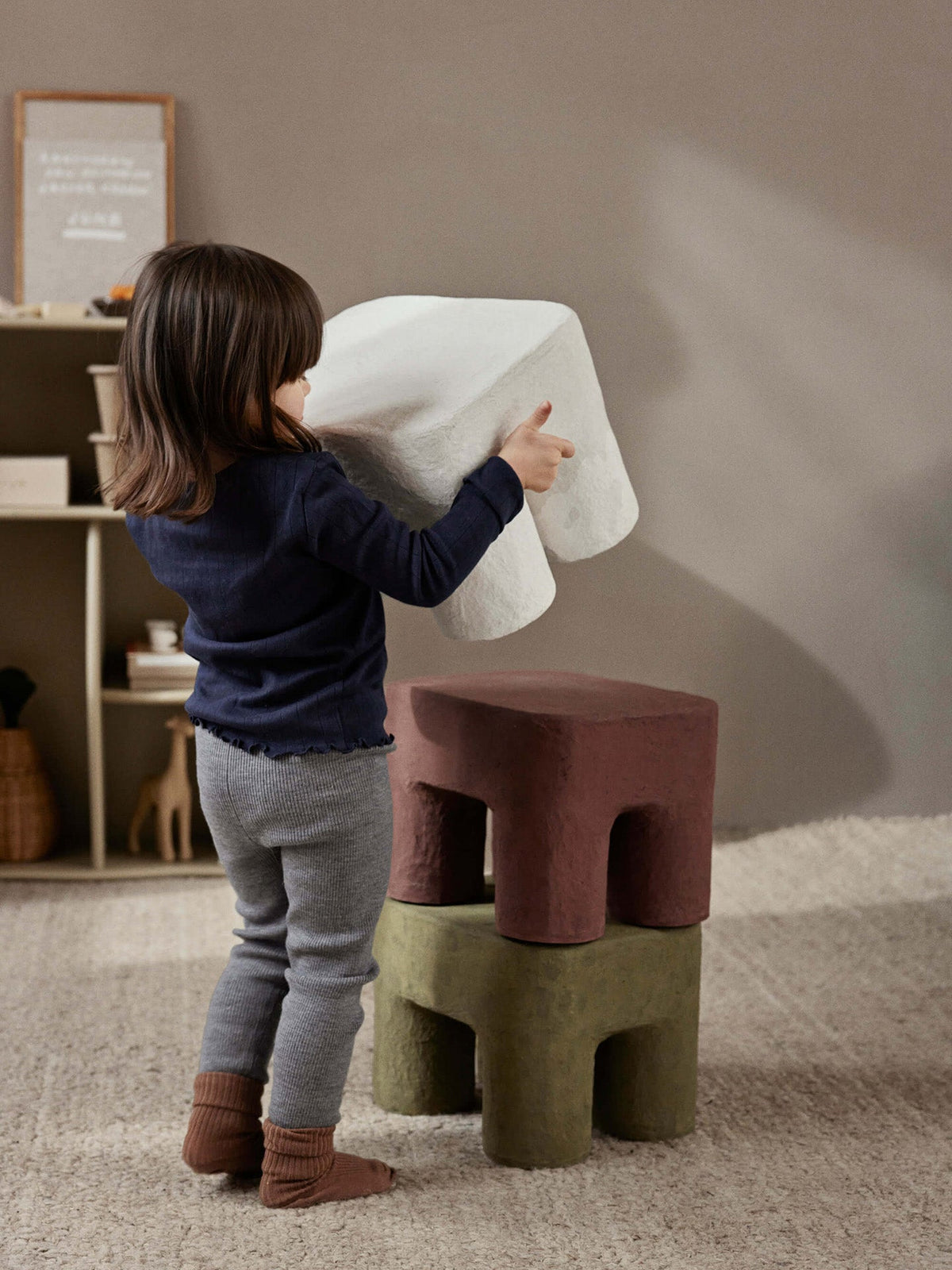 Taburete infantil Podo de Ferm Living